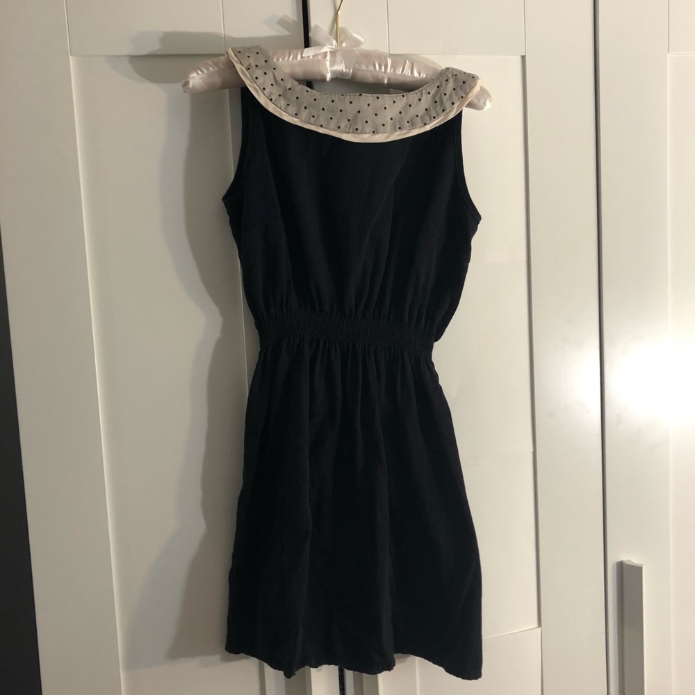 ModCloth black dress with collar